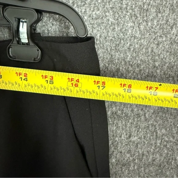 Ralph Lauren Classic Women’s Black Wool Trousers Pants Sz12 - Picture 6 of 8